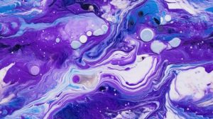 purple abstract art